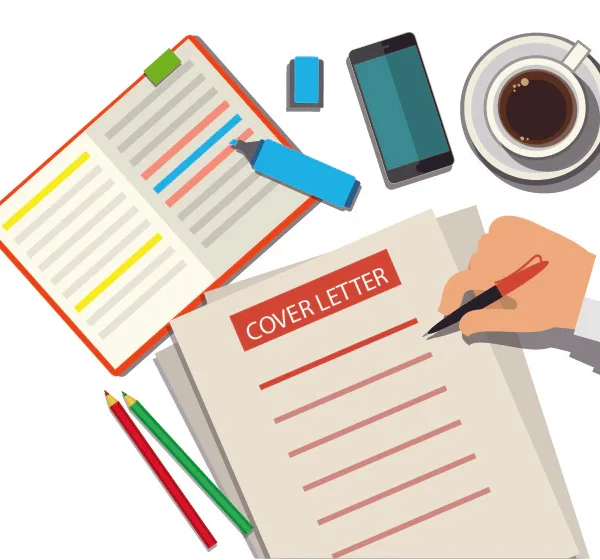 كتابة خطاب مع السيرة الذاتية